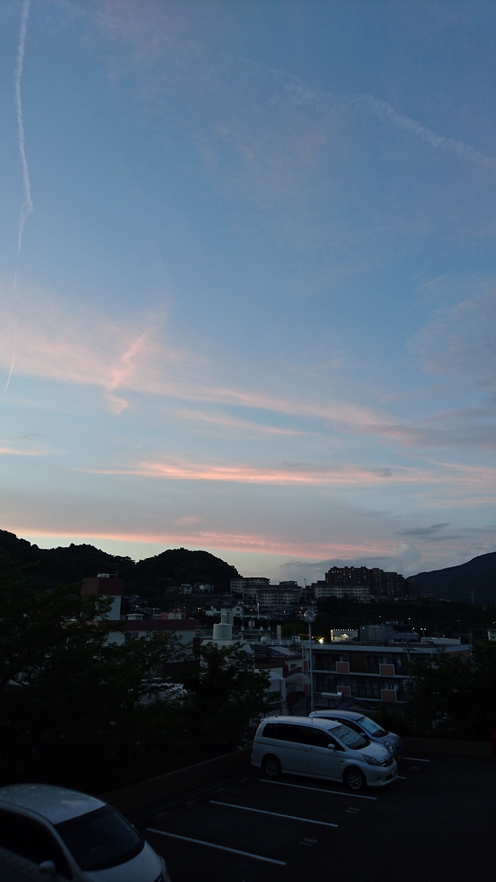 夏空。